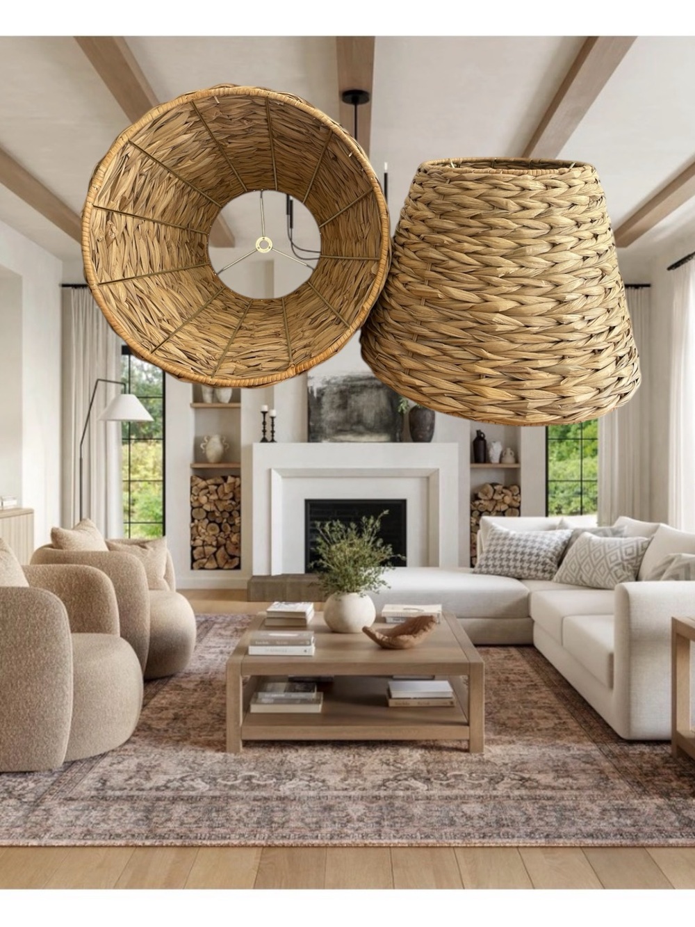 Sea Grass Lamp Shades